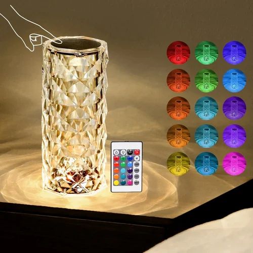 Diamond Crsytal Lamp