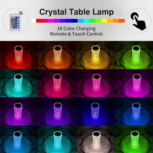 Diamond Crsytal Lamp